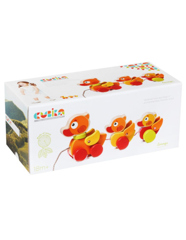 KC-13722,Jucarie din lemn, cubika, “ratustele mele”