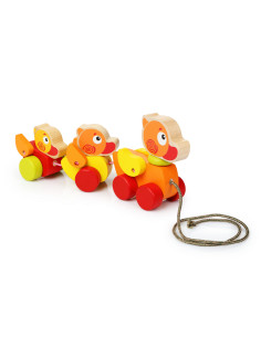 KC-13722,Jucarie din lemn, cubika, “ratustele mele” 2