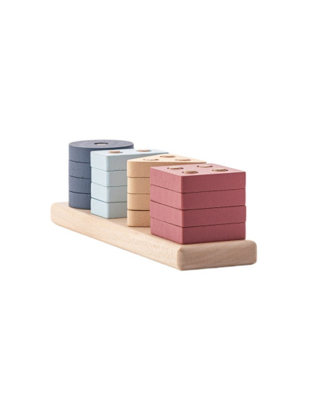 KC-15863,Jucarie din lemn, cubika, sortator forme geometrice 5