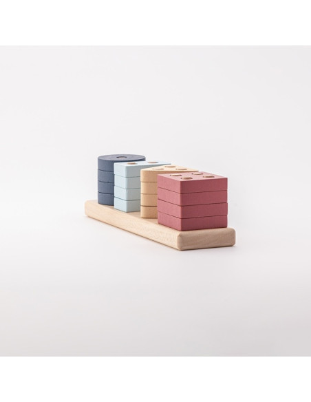 KC-15863,Jucarie din lemn, cubika, sortator forme geometrice 5