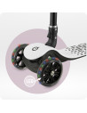 KC-HULA00015,Trotineta pliabila cu roti led pentru copii, 3 ani+, momi san - gri