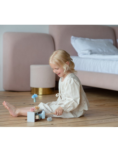 KC-15948,Jucarie din lemn, cubika - claunii saritori - pastel