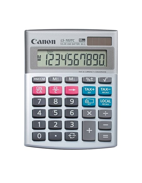 Calculator birou 10dig ls103tc taxe canon