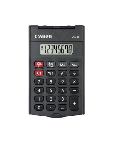 Canon as8 handheld calculator 8dig