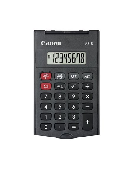 Canon as8 handheld calculator 8dig