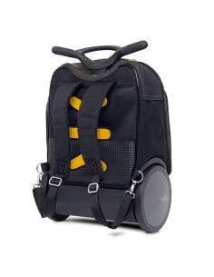 ND-9615,Ghiozdan NIKIDOM Roller Up, 52 x 32.5 x 21 cm, Motiv Safari 2