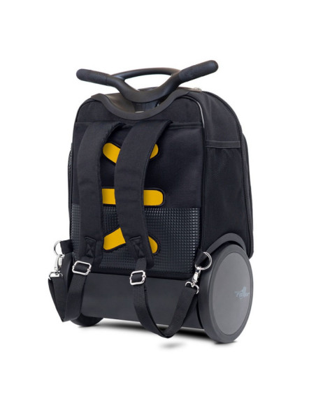 ND-9615,Ghiozdan NIKIDOM Roller Up, 52 x 32.5 x 21 cm, Motiv Safari