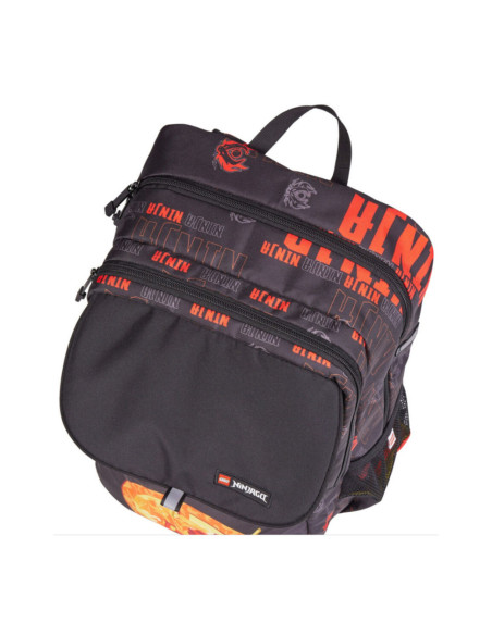 LEGO-LG-20264-2502,Ghiozdan scoala LEGO, Motiv NinjaGo, Dragon Energy