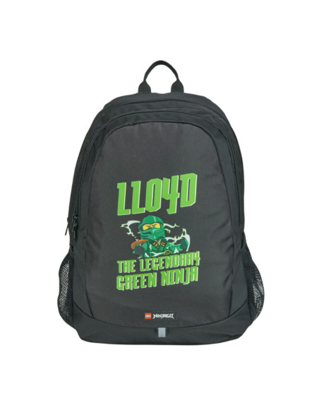 LEGO-LG-20279-2508,Rucsac scoala LEGO Core Line, 40 × 28 × 16 cm, Motiv NinjaGo, Lloyd