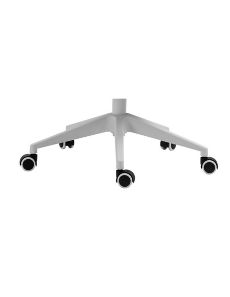 OF-23023231-10,Scaun de birou, brate plastic, rotile, mesh textil/stofa, Office Products Chios - gri