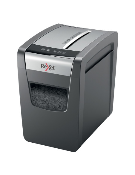 RX-2104573EU,Distrugator documente manual REXEL Momentum X410 Slim, P4, cross-cut, 10 coli, cos 23l, Negru