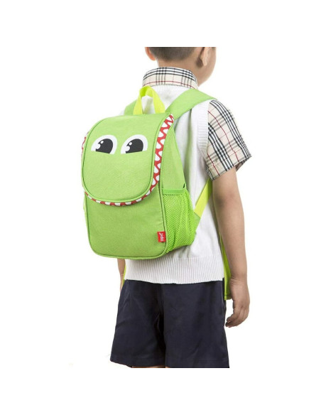 ZP-420794,Rucsac Zipit Wildlings New Green, 27 × 22 × 11 cm, Verde