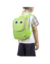 ZP-420794,Rucsac Zipit Wildlings New Green, 27 × 22 × 11 cm, Verde