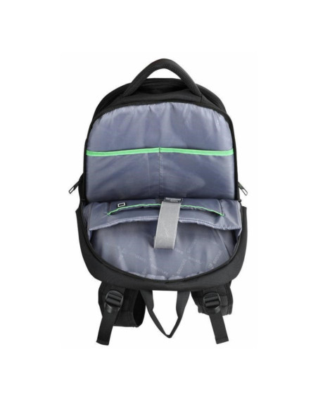 BL-BBS-3331GE,Rucsac BESTLIFE Gaming Assailant, 50x32x23cm, compartiment laptop 17 inch anti-vibratie, Negru/verde