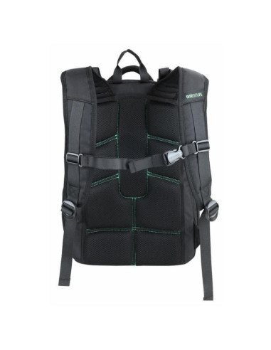 BL-BBS-3331GE,Rucsac BESTLIFE Gaming Assailant, 50x32x23cm, compartiment laptop 17 inch anti-vibratie, Negru/verde