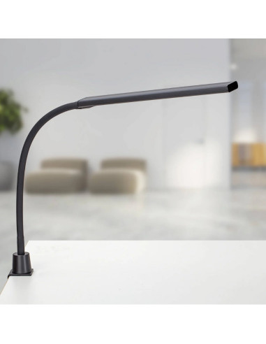 MA-82026-90,Lampa de birou, cu LED si sistem de prindere, MAUL Pirro - Neagra