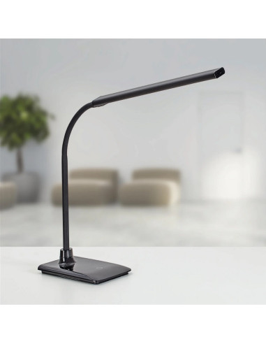 MA-82027-90,Lampa de birou, cu LED, MAUL Pirro - Neagra