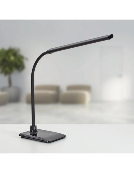 MA-82027-90,Lampa de birou, cu LED, MAUL Pirro - Neagra