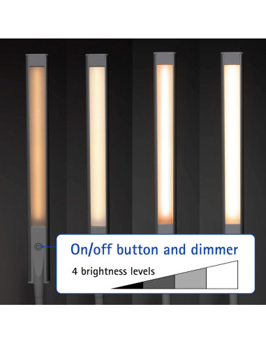 MA-82348-02,Lampa de podea, cu LED, MAUL Pirro - Alba