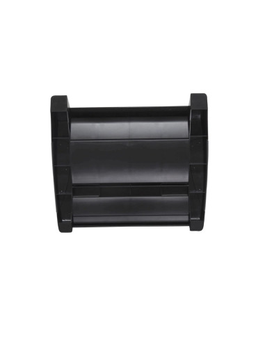 MA-90125-90,Suport pentru picioare, din plastic cauciucat, ajustabil (x4), 37x25 cm, MAUL Solid - Negru