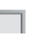 NB-1915578,Rama pentru perete NOBO Impression Pro, aluminiu, cu clip, A4, gri