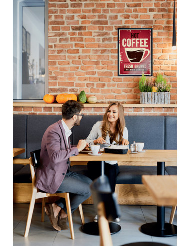 NB-1915579,Rama pentru perete NOBO Impression Pro, aluminiu, cu clip, A4, grafit