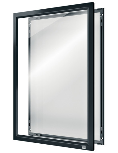 NB-1915579,Rama pentru perete NOBO Impression Pro, aluminiu, cu clip, A4, grafit