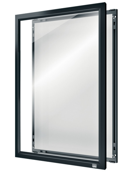 NB-1915579,Rama pentru perete NOBO Impression Pro, aluminiu, cu clip, A4, grafit