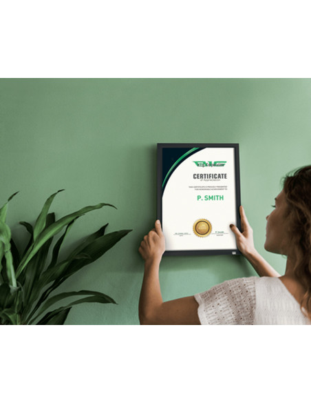 NB-1915581,Rama pentru perete NOBO Impression Pro, aluminiu, cu clip, A3, grafit