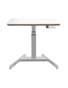 L-65340001,Birou ergonomic LEITZ Ergo, electric, ajustabil pe inaltime, pentru pozitia sezut/in picioare, alb 2