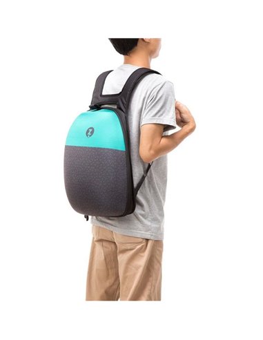 Rucsac ZIPIT Shell - negru verzui