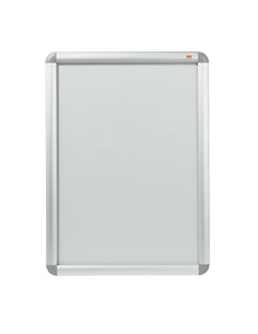 Rama pentru perete NOBO, aluminiu, cu clip, A2, Gri