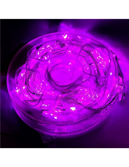 Instalatie pom Craciun, 60 becuri, 10 M, Motiv steluta