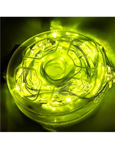 Instalatie pom Craciun, 60 becuri, 10 M, Motiv steluta