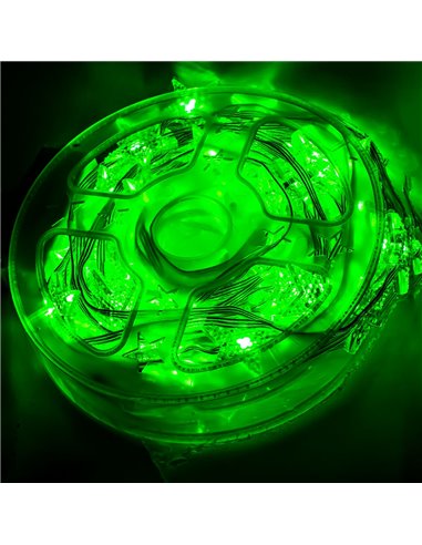 Instalatie pom Craciun, 60 becuri, 10 M, Motiv steluta