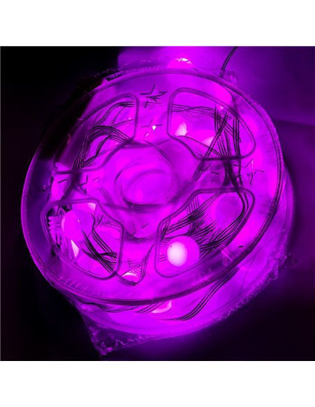 Instalatie pom Craciun, 60 becuri, 10 M, Motiv bec