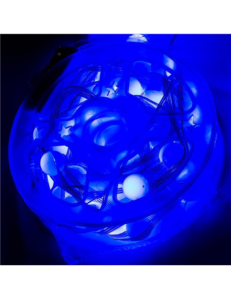 Instalatie pom Craciun, 60 becuri, 10 M, Motiv bec