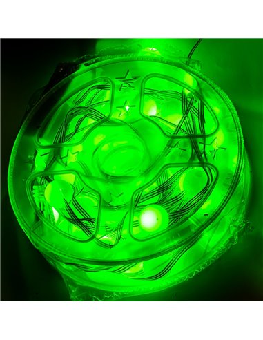 Instalatie pom Craciun, 60 becuri, 10 M, Motiv bec