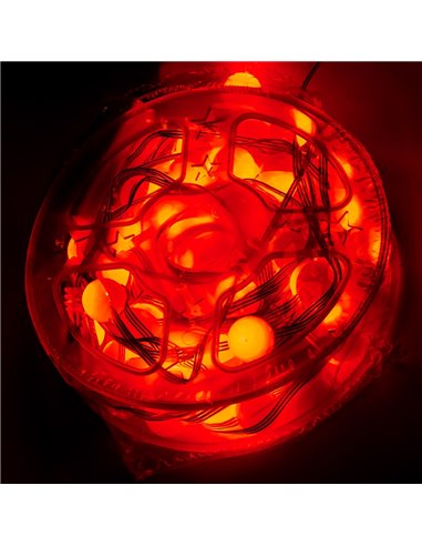 Instalatie pom Craciun, 60 becuri, 10 M, Motiv bec