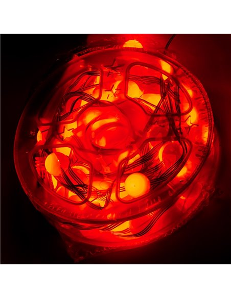 Instalatie pom Craciun, 60 becuri, 10 M, Motiv bec