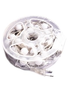 Instalatie pom Craciun, 60 becuri, 10 M, Motiv bec 2