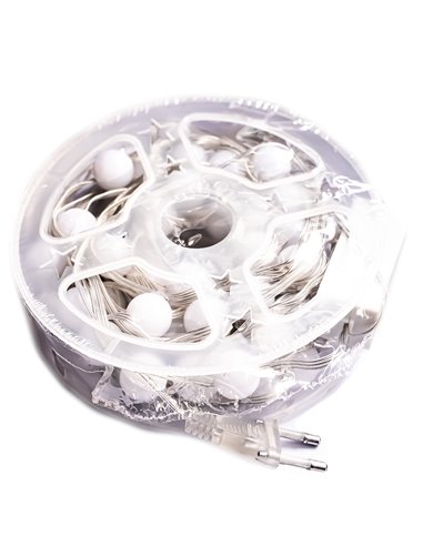 Instalatie pom Craciun, 60 becuri, 10 M, Motiv bec