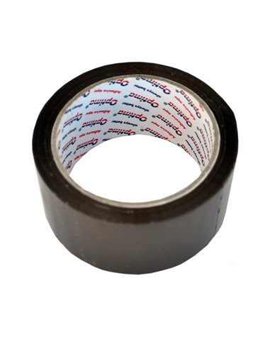 Banda adeziva maro Optima, 72 mm x 60 M, 38 microni
