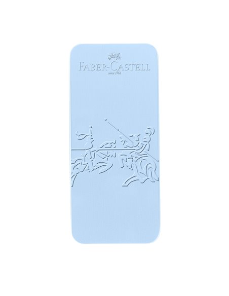 Set FABER-CASTELL stilou M + pix grip 2010, Bleu Sky