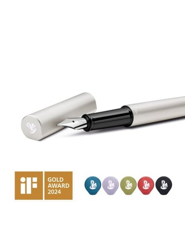 Stilou Ineo elements, penita M, in cutie metalica pentru cadou, Clearing breeze