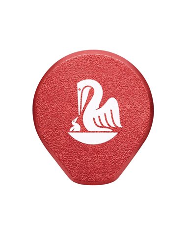 Stilou Ineo elements, penita M, in cutie metalica pentru cadou, Fiery red