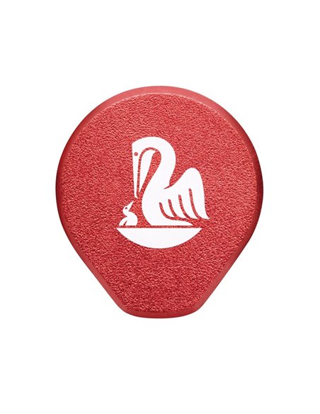 Stilou Ineo elements, penita M, in cutie metalica pentru cadou, Fiery red