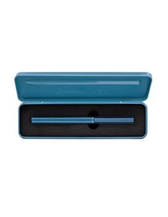 Stilou Ineo elements, penita M, in cutie metalica pentru cadou, Ocean blue
