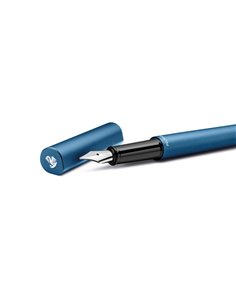 Stilou Ineo elements, penita M, in cutie metalica pentru cadou, Ocean blue 2