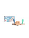 GA511,Stampile din lemn pentru nisip, BS Toys
